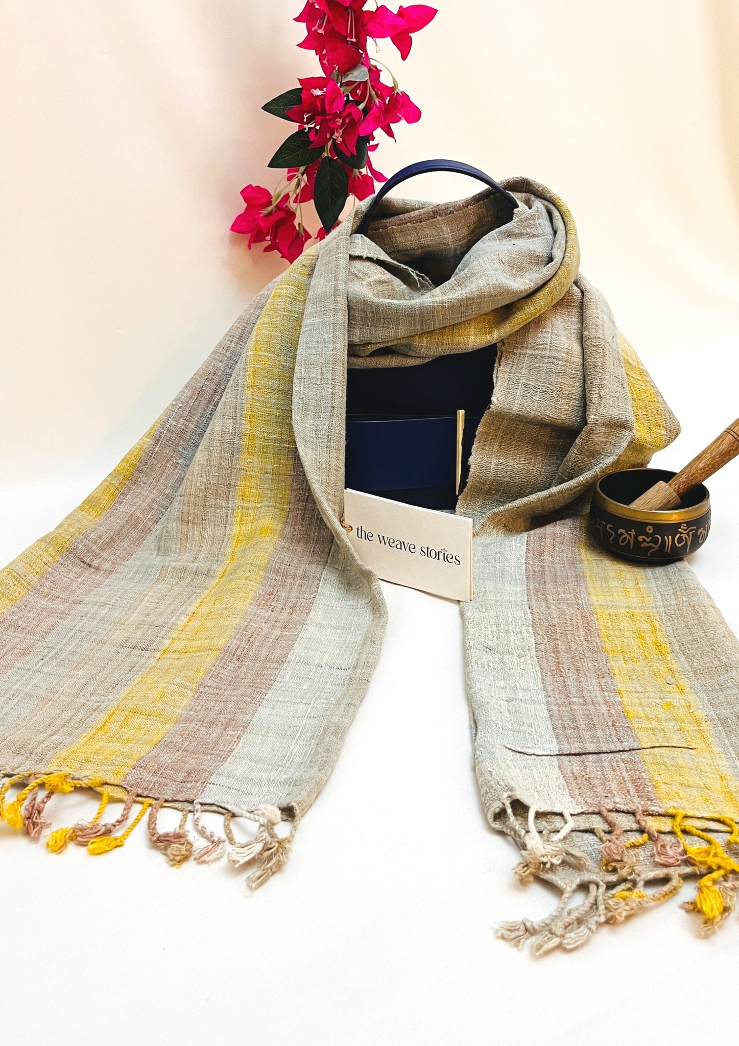 Eri Silk Stole - Colorful Stripes - SKU_TWSP/STEE18