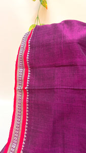 Cotton Scarf - Grape Purple - Tie and Dye Technique - SKU_TWST/STC35