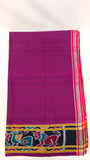Cotton Scarf - Grape Purple - Tie and Dye Technique - SKU_TWST/STC35
