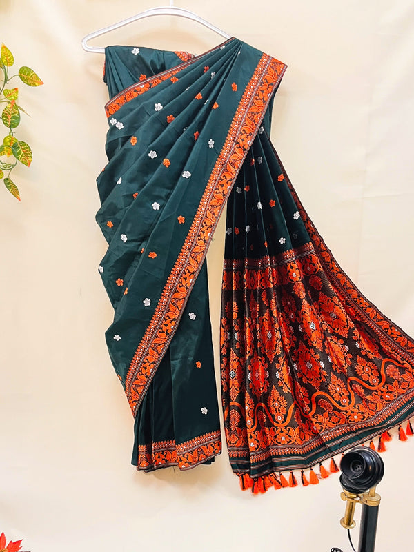 Ornate Green Drape - SKU_TWSP/MGO73