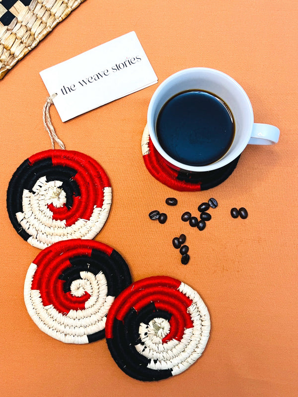 Sabai Palm Coasters - SKU_TWSR/SRBW84