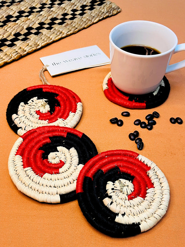 Sabai Palm Coasters - SKU_TWSR/SRBW84