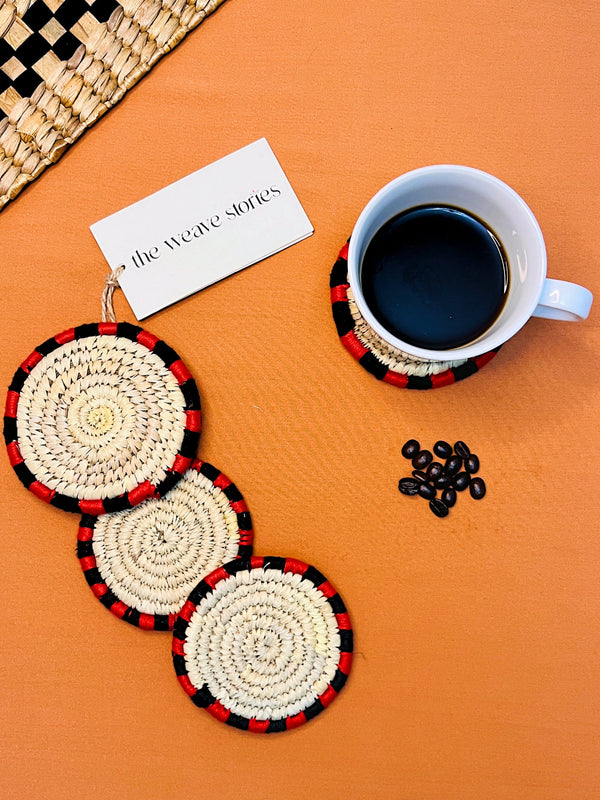 Sabai Palm Coasters - SKU_TWSR/SRB85