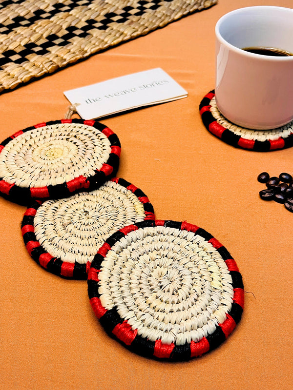 Sabai Palm Coasters - SKU_TWSR/SRB85