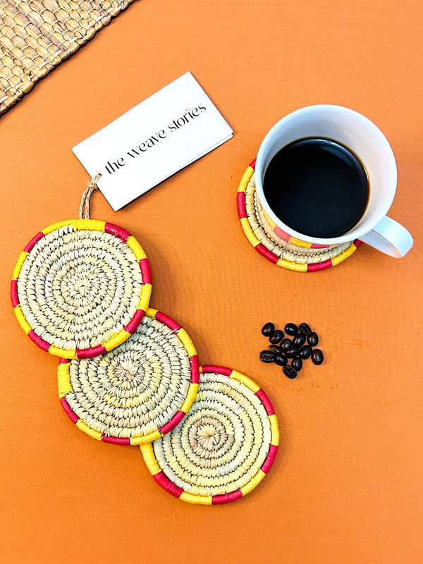 Sabai Palm Coasters - SKU_ TWSR/SYP86