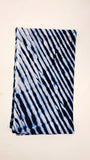 Mulberry Silk & Cotton Scarf - Galaxy Blue & White - Resist Dyeing Technique - SKU_TWSS/STM43