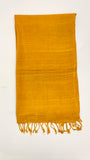 Premium Eri Silk Stole - Organic Marigold Color - SKU_TWSD/STE32