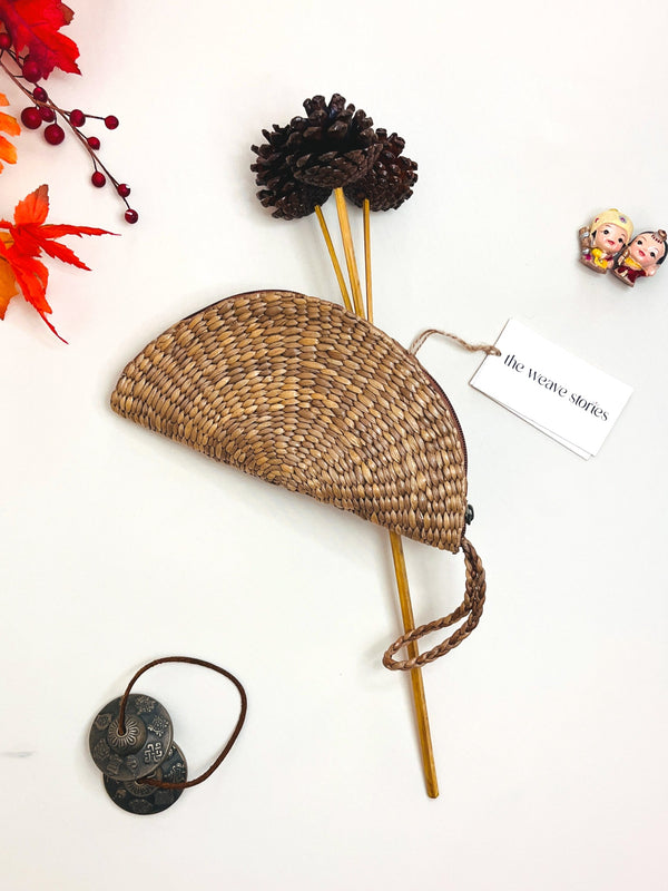 Earthy Weave Clutch Purse - Water Hyacinth - SKU_TWSN/WHP79