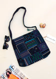 Cotton Sling Bag - Dark Blue - SKUC_TWSU/TBRL114
