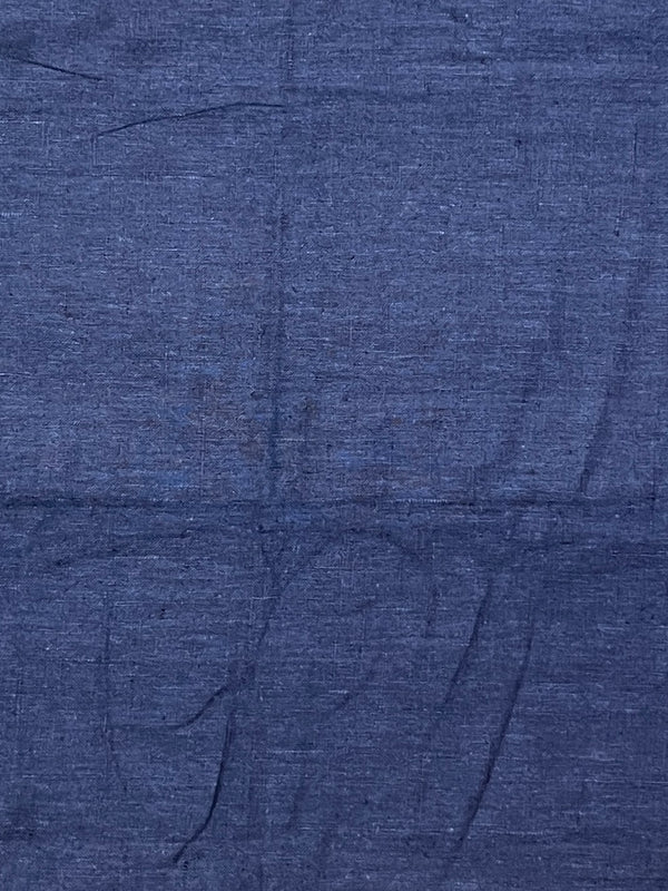 Eri Silk - 132 cm (W) X 12 mtr (L) - Handspun, Machine Made - Azure Blue - SKU_TWSP/FE54