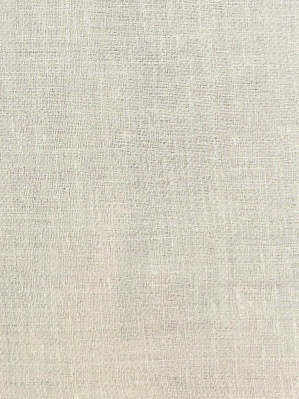 Eri Silk - 132 cm (W) X 12 mtr (L) - Handspun, Machine Made - Ivory - SKU_TWSPFE122