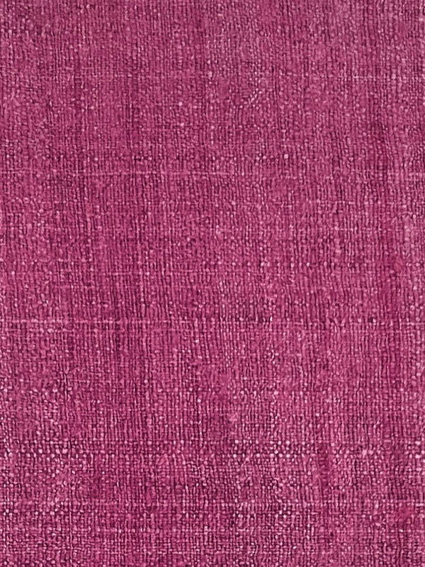 Eri Silk - 112 cm (W) X 12 mtr (L) - Handspun, Handmade - Pink Plum Color - SKU_TWSP/FE123