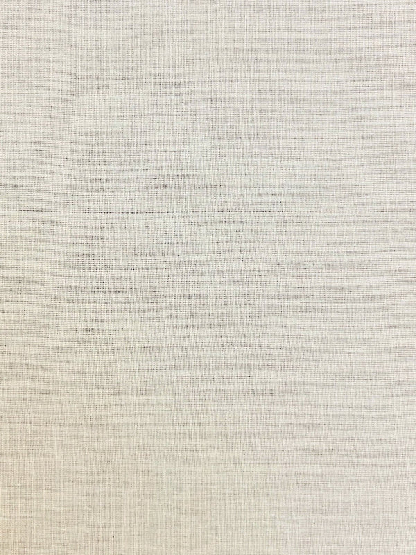 Pure Cotton - 112 cm (W) X 12 mtr (L) - Handloom - Cream Color - SKU_TWSP/FC120