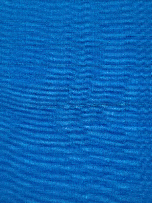 Mulberry Silk - 116 cm (W) X 12 mtr (L) - Handspun, Handmade - Blue - SKU_TWSP/FM62